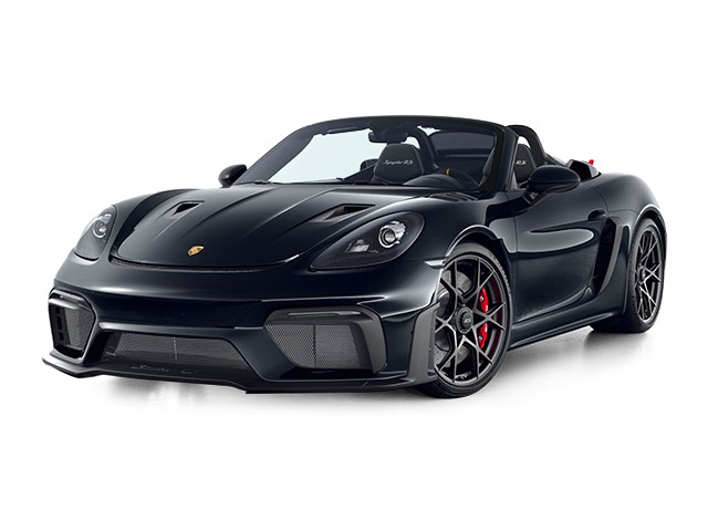 2025 Porsche 718 Spyder Convertible Digital Showroom